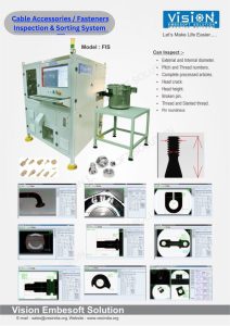 Cable Accessories Inspection Sorting Machine