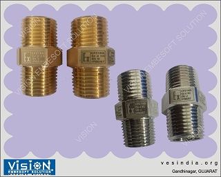 laser marking on metal bolts nuts manufacturers in India
