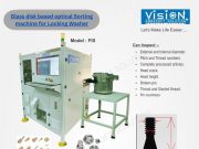 Glass disk based optical sorting machine for Locking washer Glass disk based optical sorting machine for Locking washer