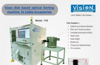 Glass disk based optical sorting machine for Cable Accessories Glass disk based optical sorting machine for Cable Accessories