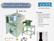 Threaded inserts Inspection Sorting Machine Threaded inserts Inspection Sorting Machine