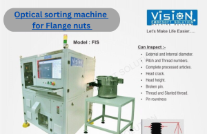 optical sorting machine for Flange nuts optical sorting machine for Flange nuts