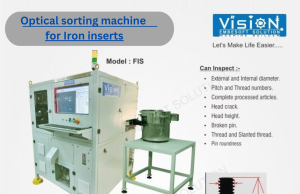 optical sorting machine for Iron Inserts optical sorting machine for iron inserts