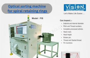 optical sorting machine for Spiral Retaining rings optical sorting machine for Spiral Retaining rings