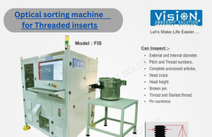 optical sorting machine for Threaded inserts optical sorting machine for Threaded inserts