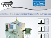 vision inspection measurement sorting system for Cartridge case vision inspection measurement sorting system for Cartridge case