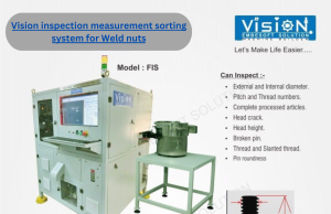 vision inspection measurement sorting system for Weld nuts vision inspection measurement sorting system for Weld nuts